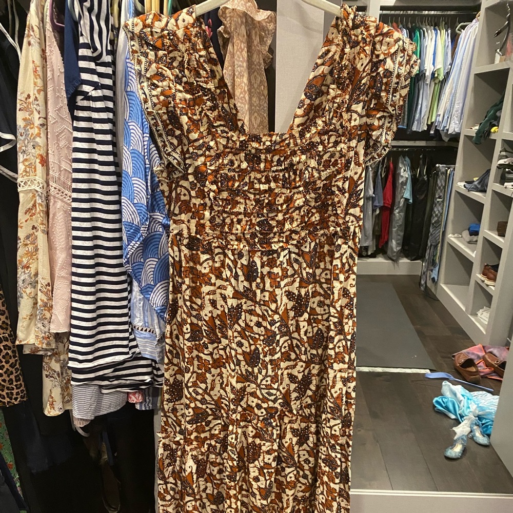 Moon river cut out maxi